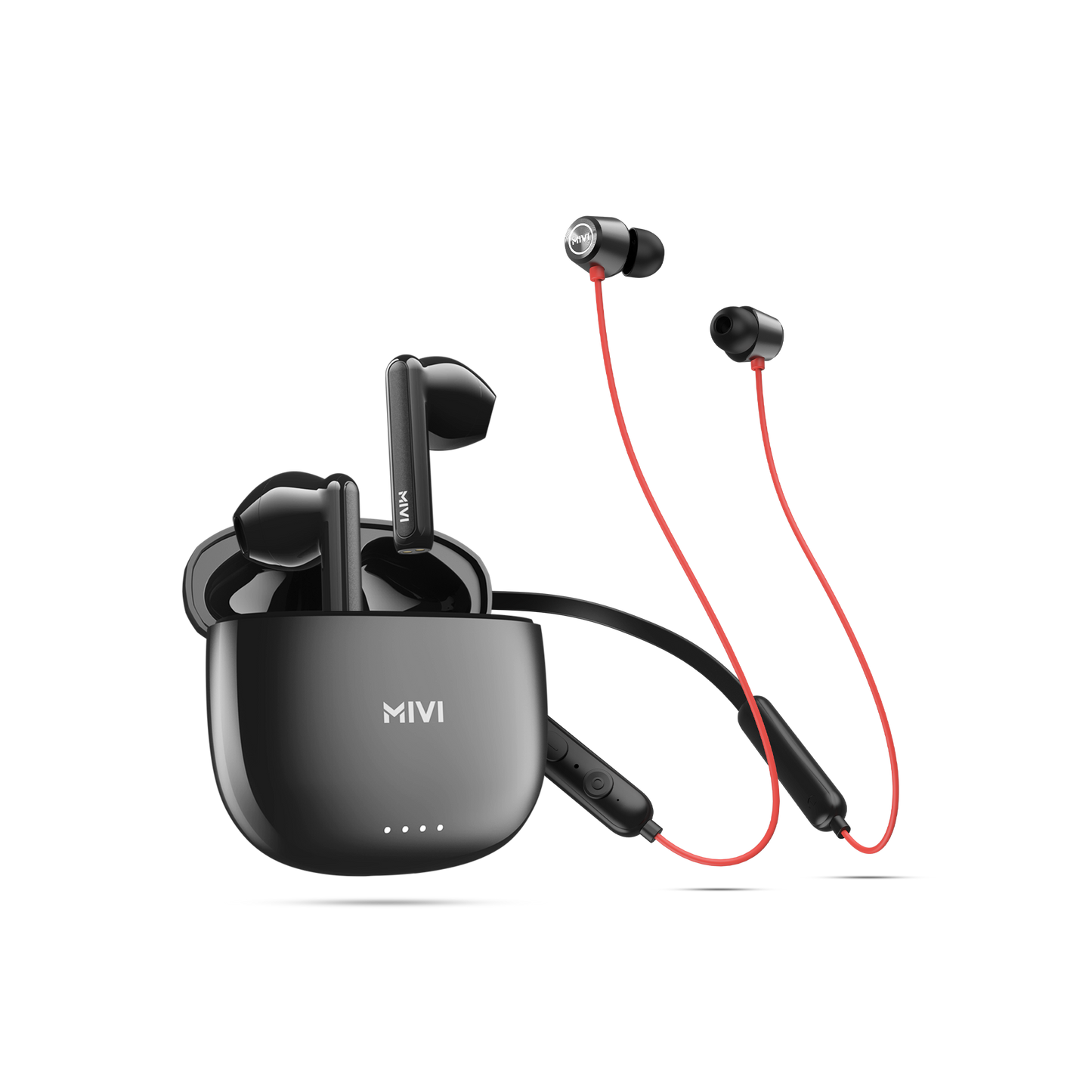 DuoPods A250 + Collar D25 Neckband Combo - MIVI
