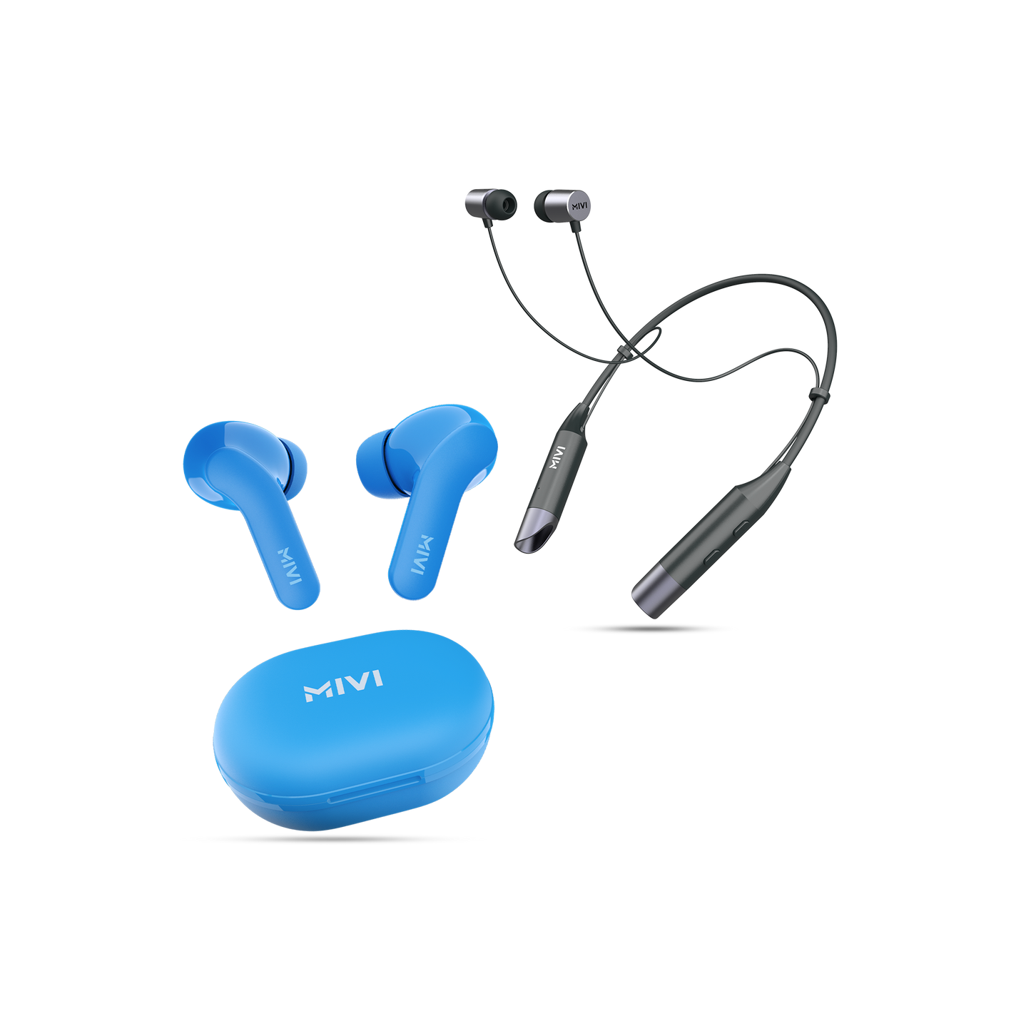 DuoPods A25 + Collar Neckband Combo
