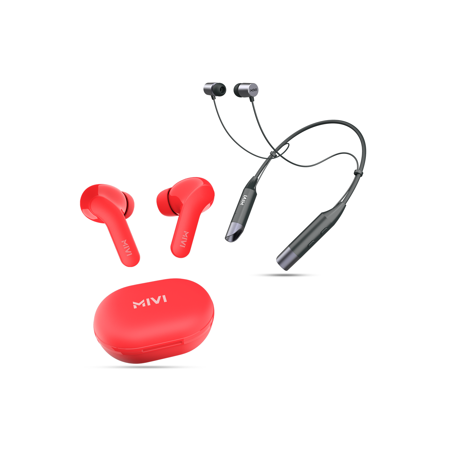 DuoPods A25 + Collar Neckband Combo
