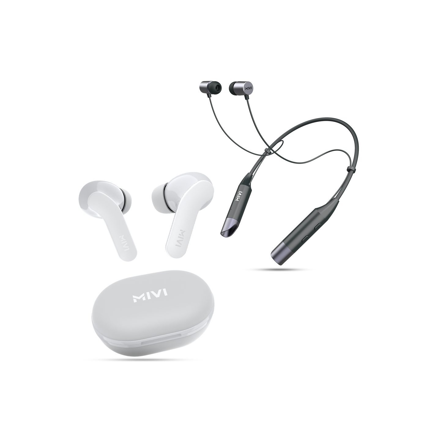 DuoPods A25 + Collar Neckband Combo