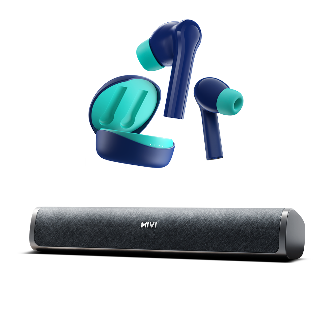 DuoPods D4 + Fort Q26 Best Combo - MIVI