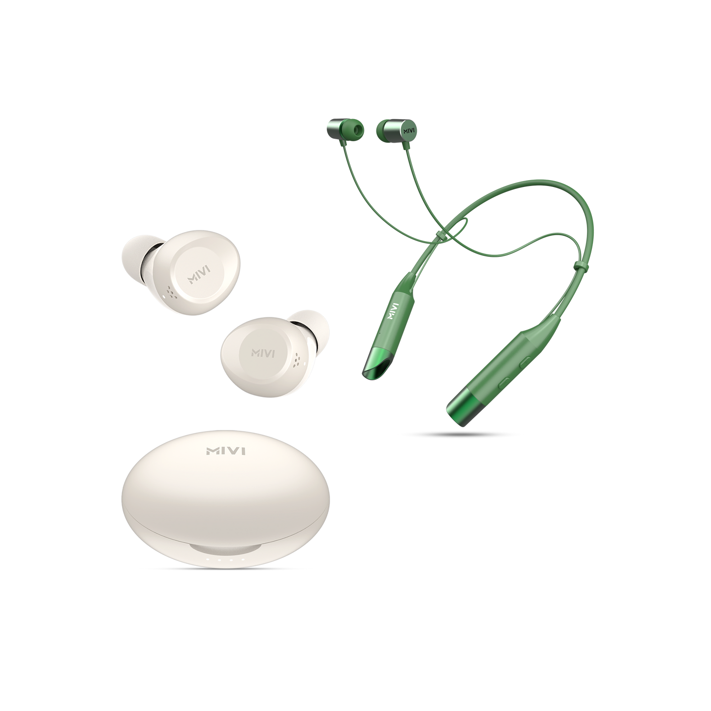 DuoPods M30 + Collar Flash Neckband Combo