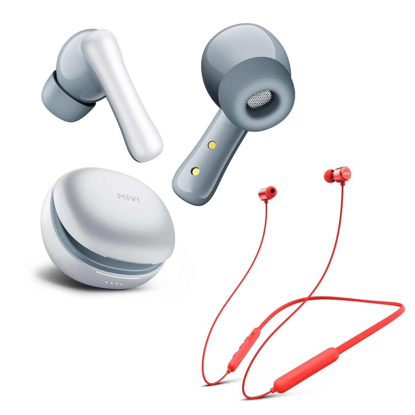 DuoPods i2 + Collar Flash Neckband - MIVI