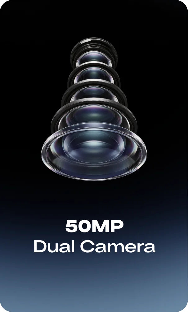 50MP dual camera