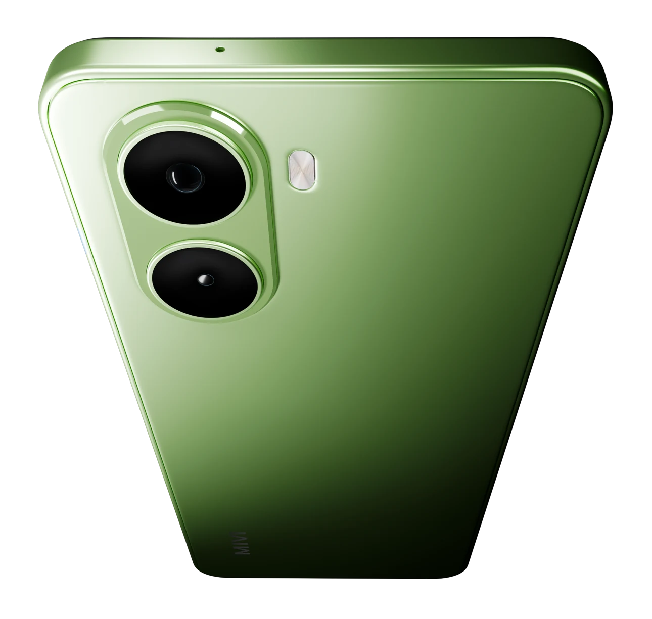 Mivi One 5G in Green, back and cameras