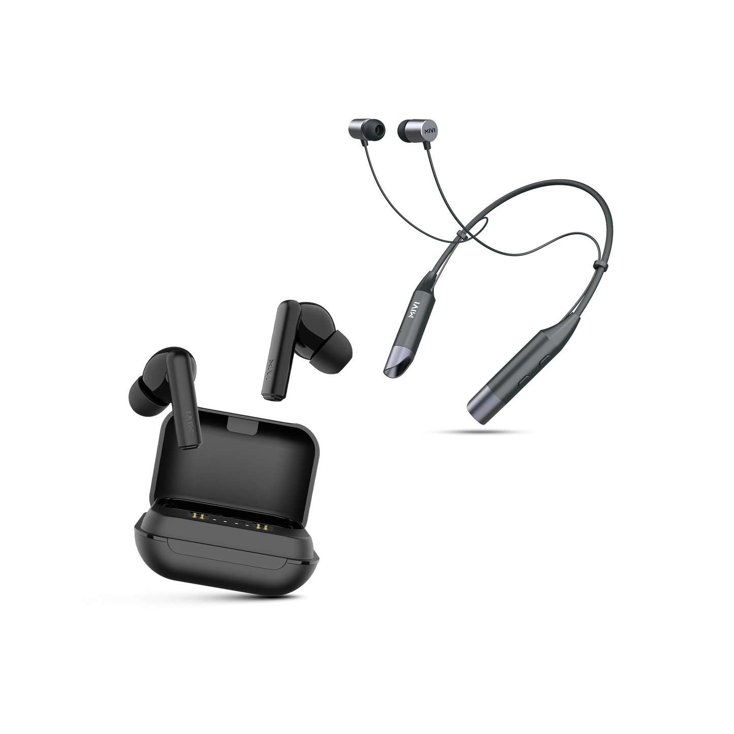DuoPods F30 + Collar Neckband Combo